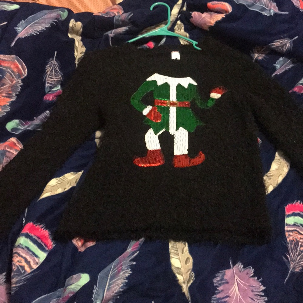 Furry Christmas sweater